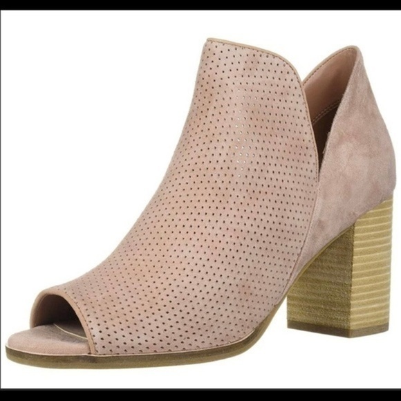 Cole Haan Perforated Shiloh Open Toe Bootie - Picture 2 of 5